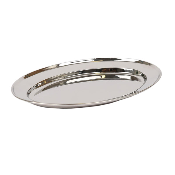 nicola spring 25cm x 17cm Oval Stainless Steel Serving Platter