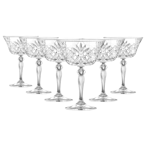 nicola spring 260ml Melodia Champagne Saucers - Pack of Six
