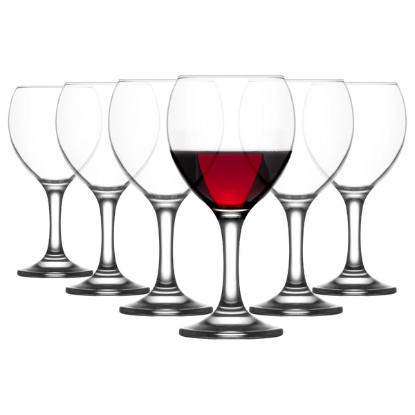 nicola spring 260ml Misket Red Wine Glasses - Pack of Six