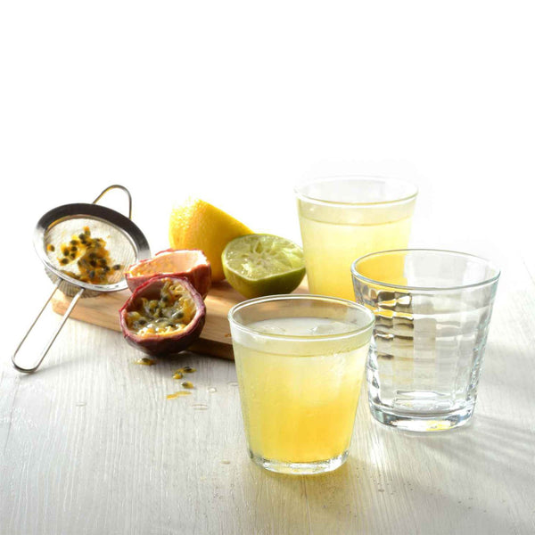 Nicola Spring 275ml Clear Prisme Tumbler Glasses - Pack Of Six
