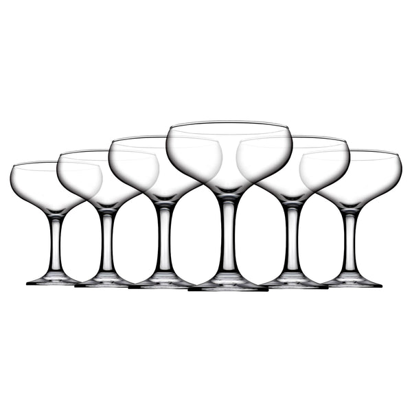 nicola spring 280ml Bistro Champagne Saucers - Pack of Six