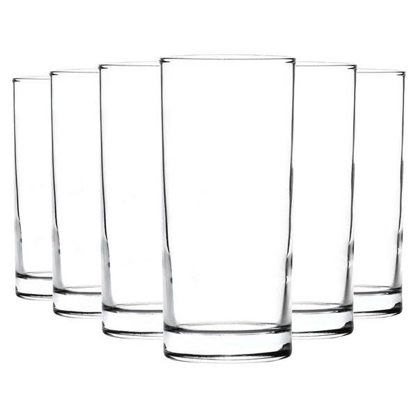 nicola spring 285ml Clear Classic Highball Glasses - Pack of Six