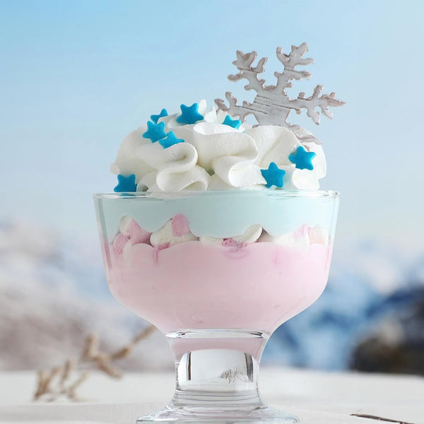 Nicola Spring 285ml Destina Glass Ice Cream Bowls - Pack Of 6