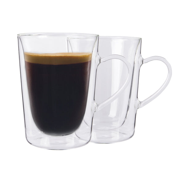 nicola spring 285ml Double Walled Coffee Glasses - Pack of Two