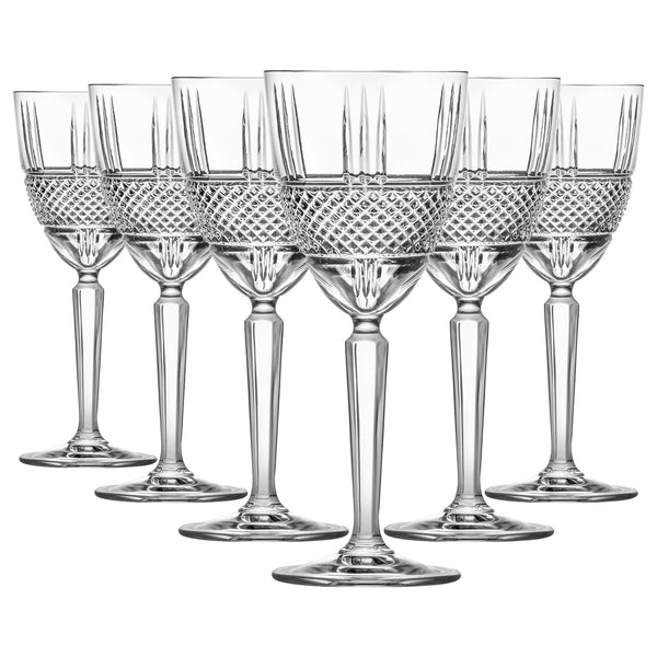 nicola spring 290ml Brillante Wine Glasses - Pack of Six