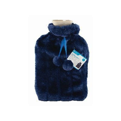 Nicola Spring 2L Hot Water Bottle & Plush Faux Fur Cover