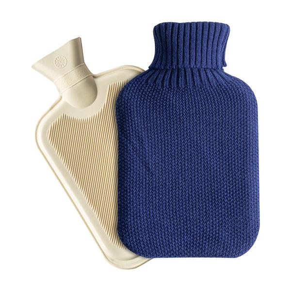 nicola spring 2L Knitted Hot Water Bottle & Cover Set