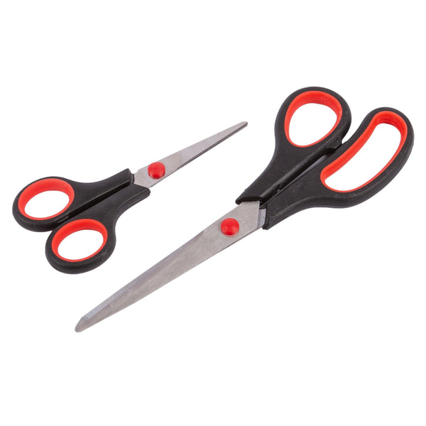 nicola spring 2pc Black Stainless Steel Scissors Set