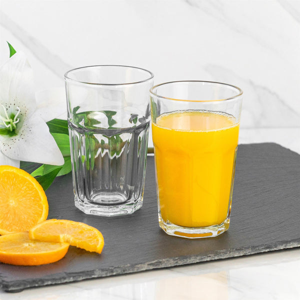 Nicola Spring 300ml Aras Highball Glasses - Pack Of Six