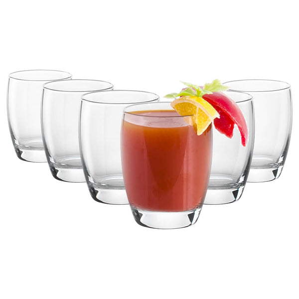 nicola spring 300ml Fiore Tumbler Glasses - Pack of Six