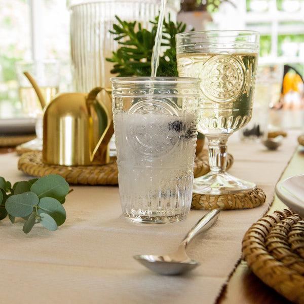 Nicola Spring 300ml Romantic Highball Glasses - Pack Of Six