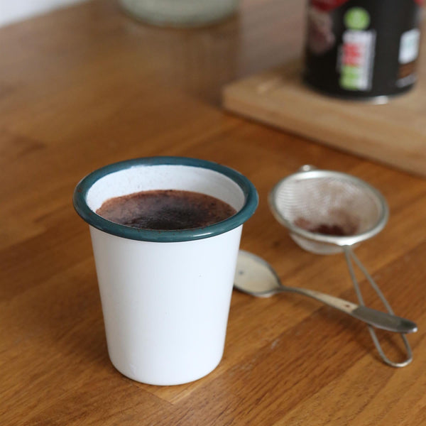 Nicola Spring 300ml White Enamel Tumblers - Pack Of 6