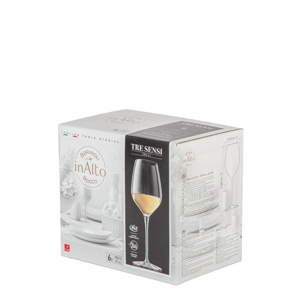 Nicola Spring 305ml Inalto Tre Sensi Wine Glasses - Pack Of Six