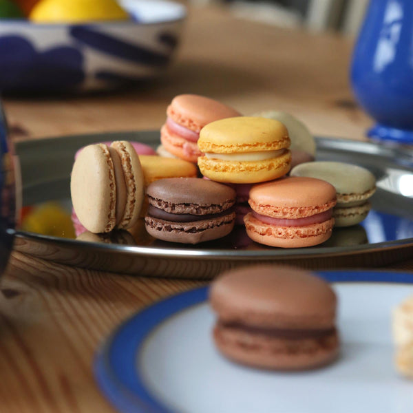 Nicola Spring 30cm Round Stainless Steel Serving Tray