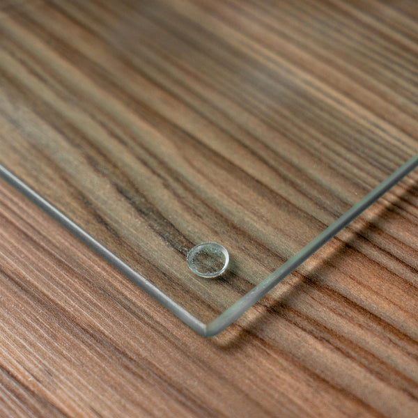 Nicola Spring 30cm X 20cm Glass Placemats - Pack Of Six