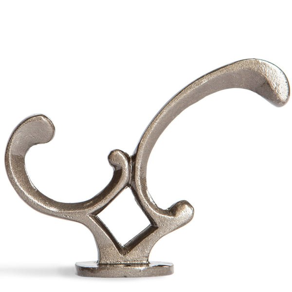 Nicola Spring 30mm X 130mm Raw Ornamental Hat & Coat Hook