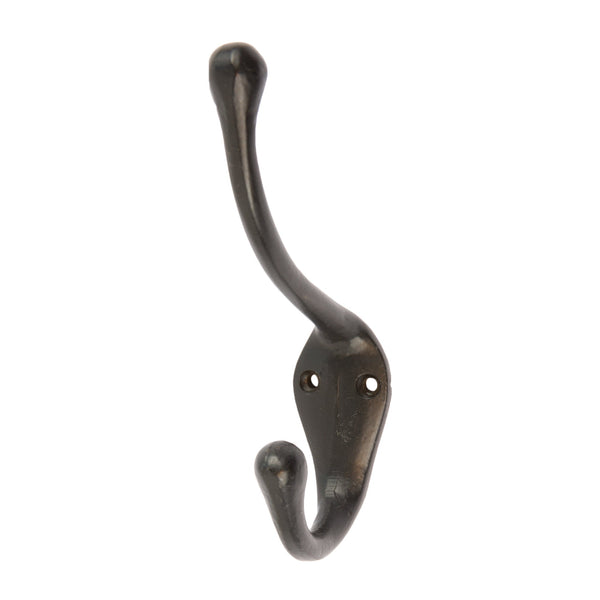 nicola spring 30mm x 140mm Black Narrow Hat & Coat Hook
