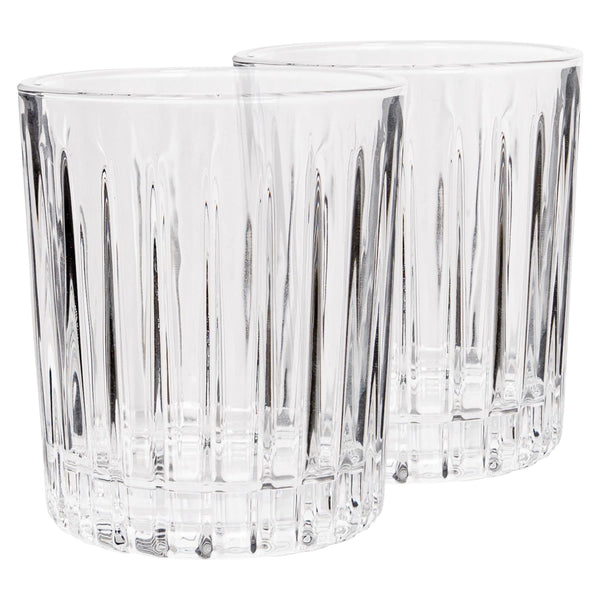 nicola spring 310ml Fluted Whisky Glasses - Pack of 2