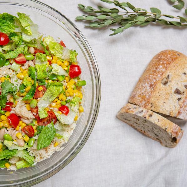 Nicola Spring 31cm Clear Lys Glass Nesting Mixing Bowl