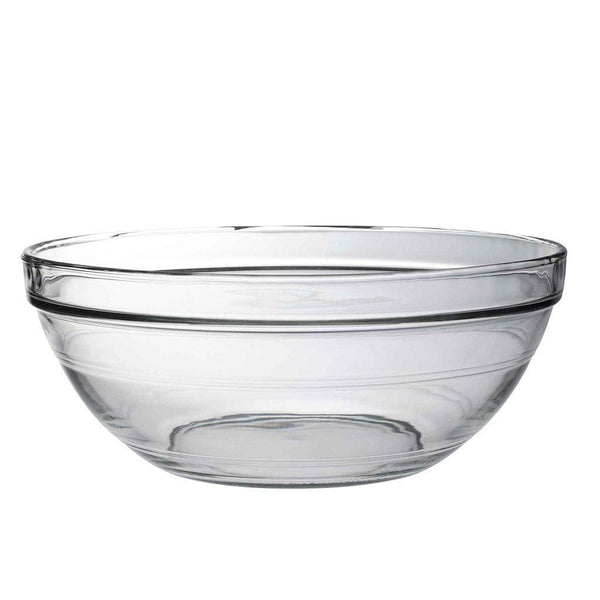 nicola spring 31cm Clear Lys Glass Nesting Mixing Bowl