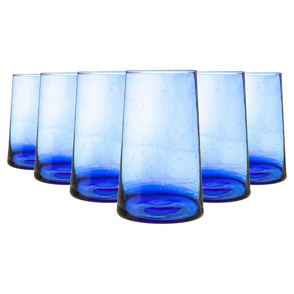 nicola spring 320ml Merzouga Recycled Highball Glasses - Pack of Six