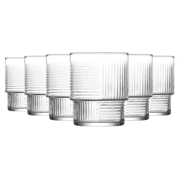 nicola spring 325ml Helen Stacking Whisky Glasses - Pack of 6
