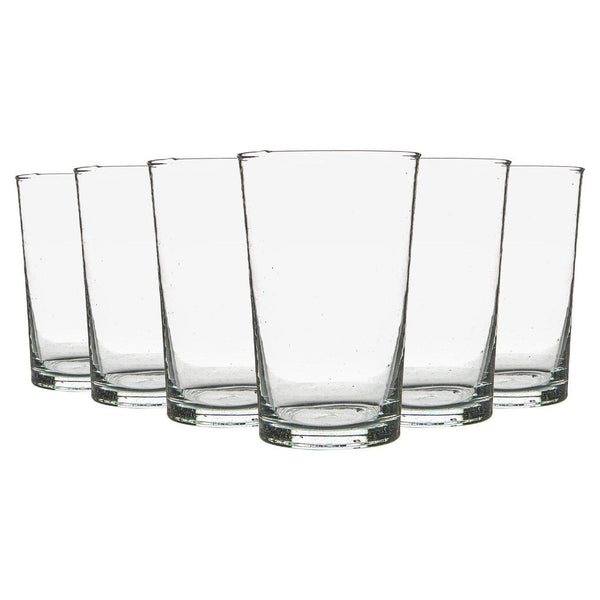 Nicola Spring 325ml Meknes Recycled Highball Glasses - Pack Of Six