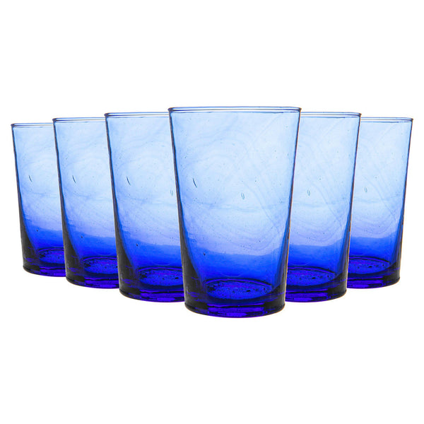 nicola spring 325ml Meknes Recycled Highball Glasses - Pack of Six