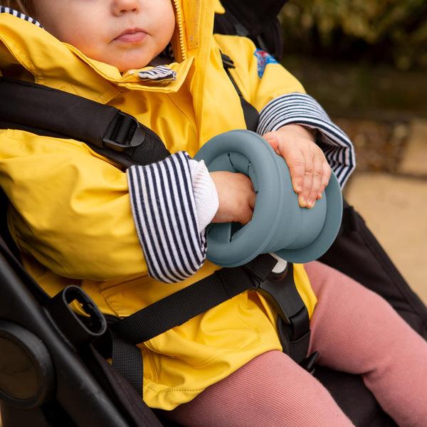 Nicola Spring 330ml Silicone Baby Suction Snack Pot