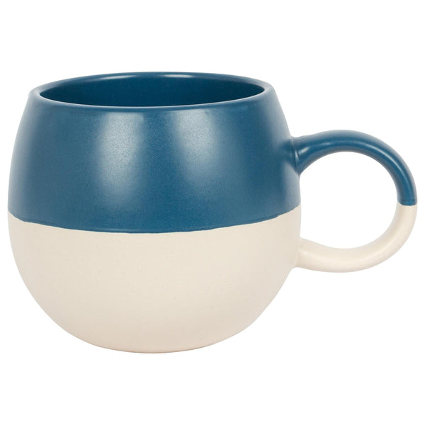 nicola spring 340ml Colour Block Stoneware Sphere Mug