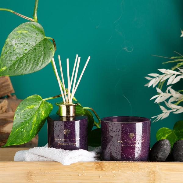 Nicola Spring 350g Double Wick Cinnamon Orange Soy Wax Scented Candle