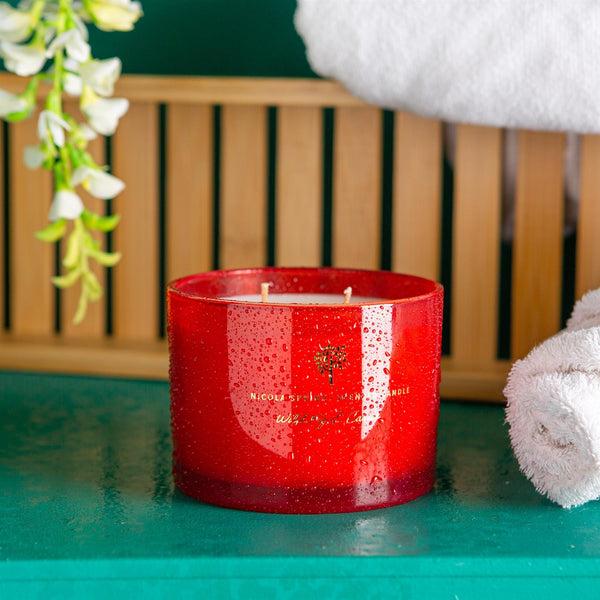 Nicola Spring 350g Double Wick Wild Fig & Cassis Soy Wax Scented Candle