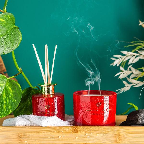 Nicola Spring 350g Double Wick Wild Fig & Cassis Soy Wax Scented Candle