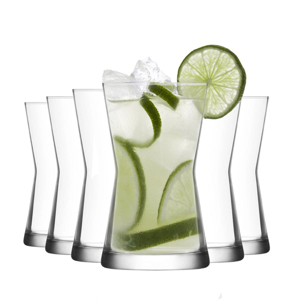 nicola spring 350ml Derin Highball Glasses - Pack of Six