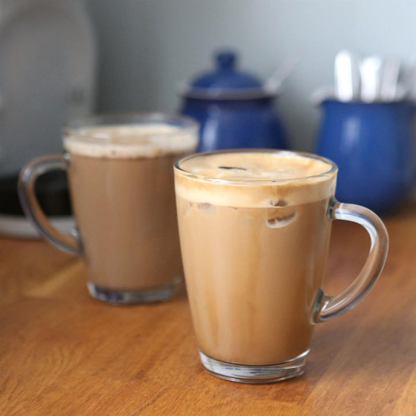 Nicola Spring 350ml Vega Glass Coffee Cups - Pack Of Six