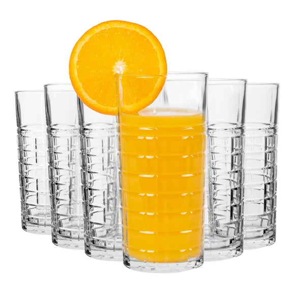 nicola spring 356ml Brit Highball Glasses - Pack of Six