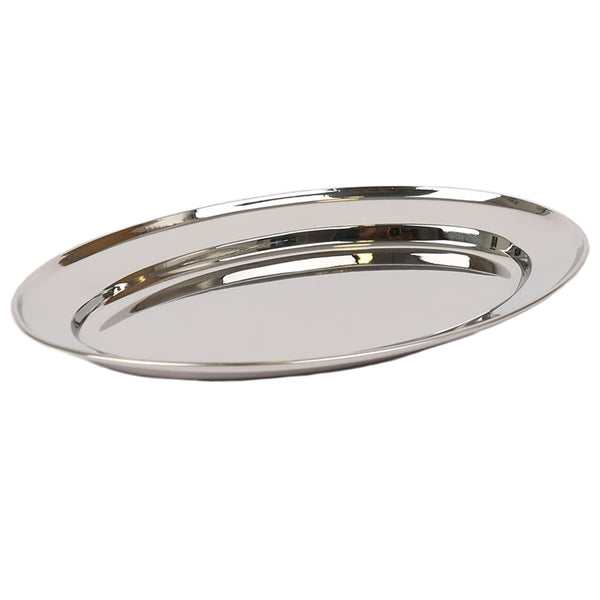 nicola spring 35cm x 24cm Oval Stainless Steel Serving Platter