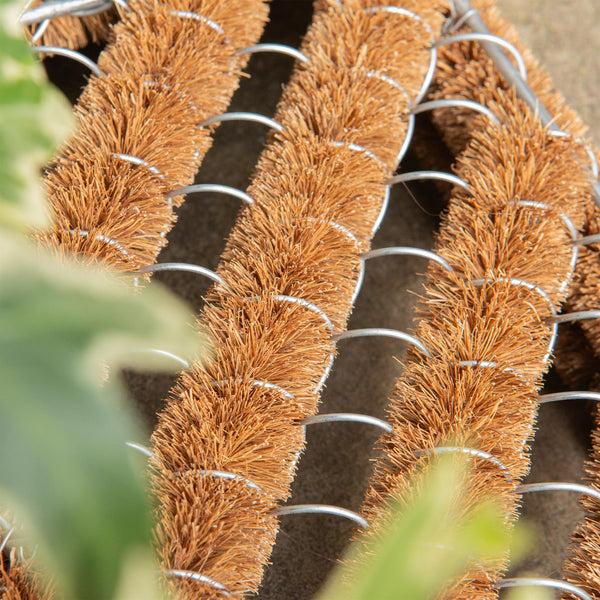 Nicola Spring 35cm X 30cm Natural Coir Scraper Door Mat