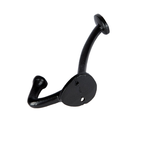 Nicola Spring 35mm X 115mm Black Bowler And Coat Hook