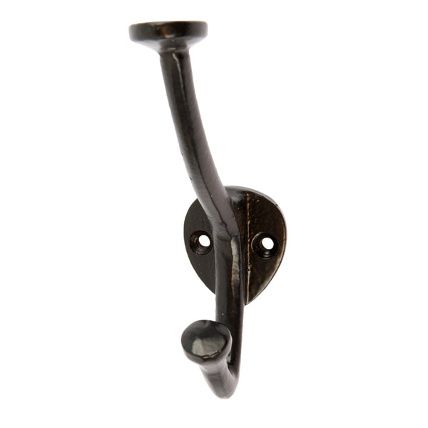 nicola spring 35mm x 115mm Black Bowler and Coat Hook
