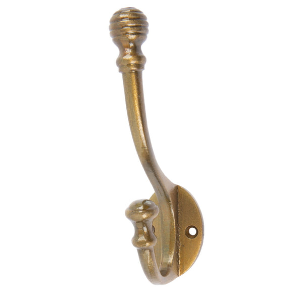 nicola spring 35mm x 135mm Brass Ball End Hat & Coat Hook