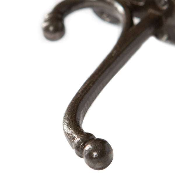 Nicola Spring 35mm X 85mm Flat Top Ball End Raw Hat & Coat Hook