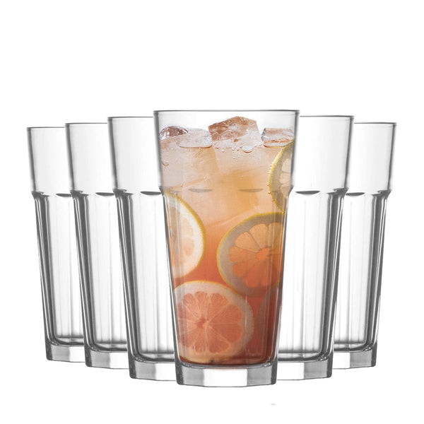 nicola spring 360ml Aras Highball Glasses - Pack of Six