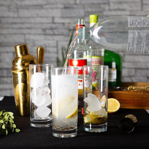 Nicola Spring 360ml Clear Classic Highball Glasses - Pack Of Six