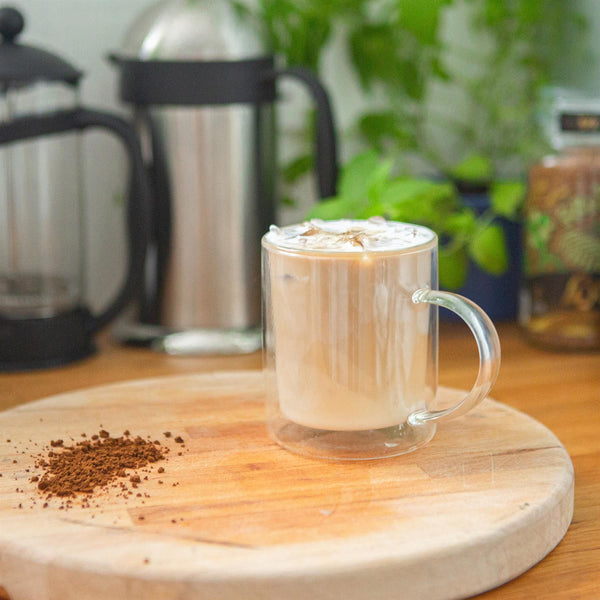 Nicola Spring 360ml Double-Walled Glass Mugs Set - Pack Of 2