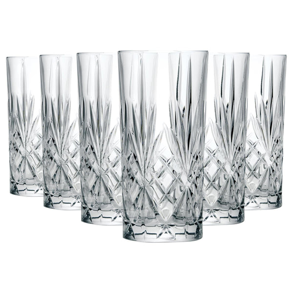 nicola spring 360ml Melodia Highball Glasses - Pack of 6