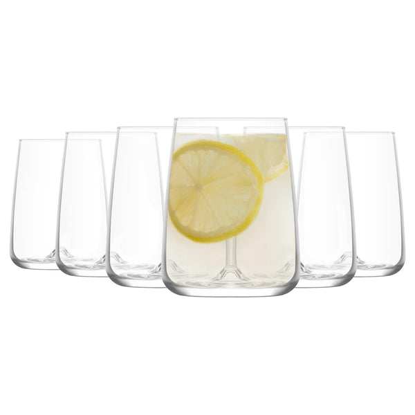 nicola spring 360ml Terra Tumbler Glasses - Pack of Six