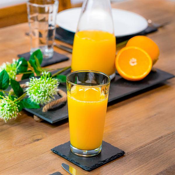 Nicola Spring 365ml Cube Highball Glasses - Pack Of Six