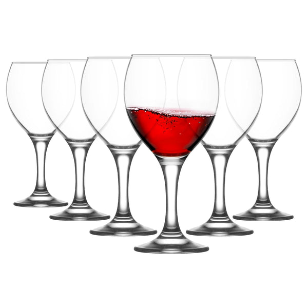 nicola spring 365ml Misket Red Wine Glasses - Pack of Six
