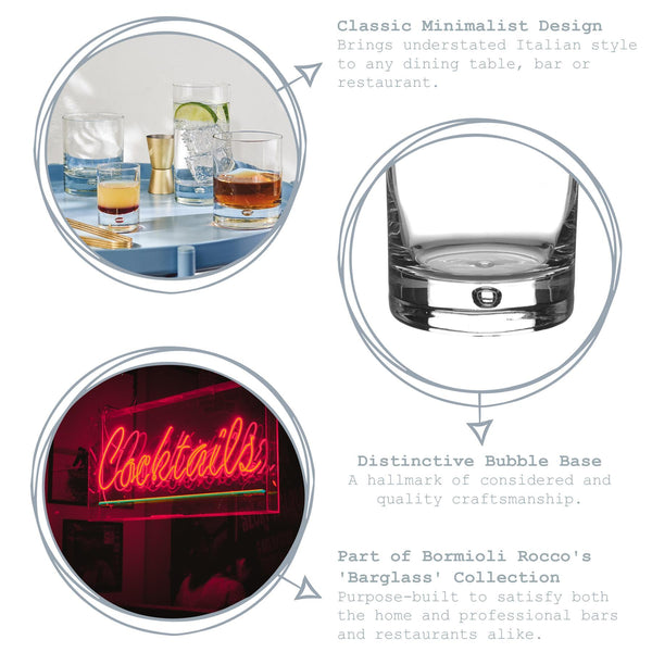 Nicola Spring 375ml Barglass Highball Glasses - Pack Of Six